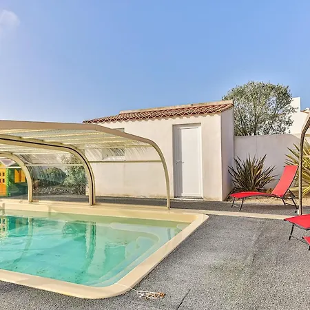 Charmante Maison Cosy Avec Piscine, Dome & Parking Semesterbostad *