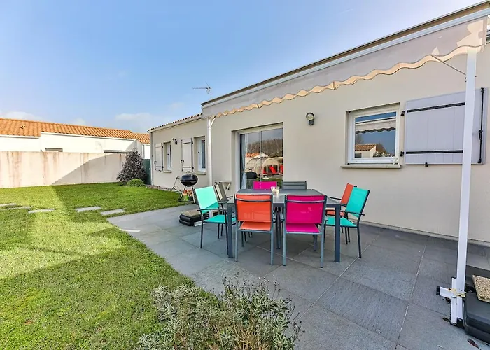 Charmante Maison Cosy Avec Piscine, Dome & Parking Semesterbostad Commequiers